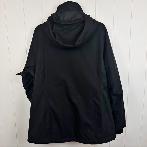 LL Bean Women's Carrabassett Ski Jacket Size L Black Insulated Primaloft Winter - Picture 2 of 16